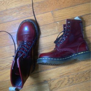Dr. Marten Red boot